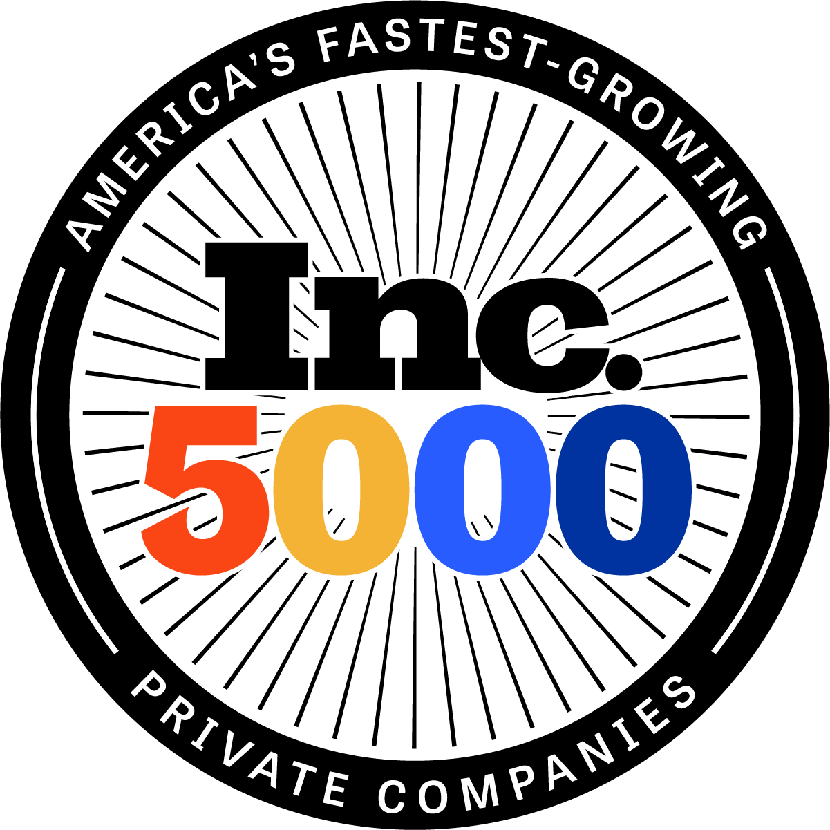 Inc. 5000 Color Medallion Logo Inc5000 medallion